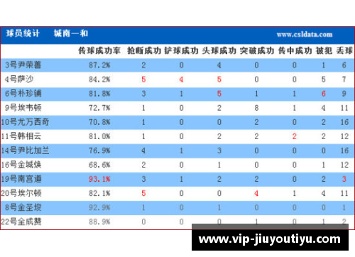 球员详细资料：统计数据、生涯亮点及个人成就